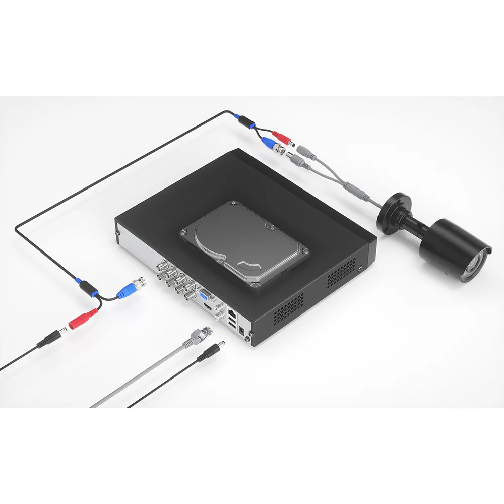 DR85 - Registratori Video Digitali CCTV Lite Super HD 3K 8 Canali All-in-One, Rilevamento di esseri umani e veicoli - Image 4