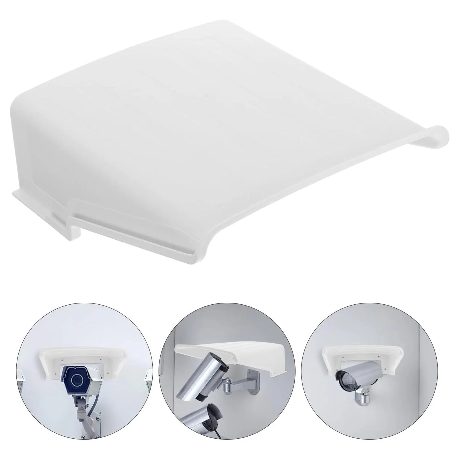 Confezione da 4 Coperture Universali Parasole e Parapioggia per Telecamera da Esterno Dome/Bullet SANNCE/ANNKE/Hikvision/Nest/Ring/Arlo – Bianco - Image 14